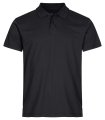 Heren Polo Clique Basic 028230 Zwart